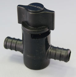 E6G-28879 Poly Straight Stop Valve