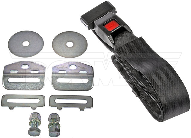 90 in. Universal Seat Belt - Black