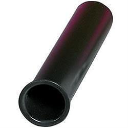 1.5 x 8 in. ABS Strainer Tailpiece, Black