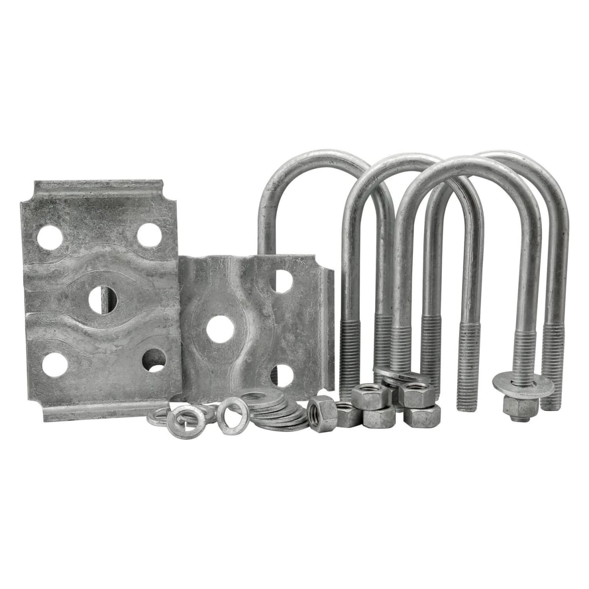 T6G-81180 2.375 in. Galvanized Round Axles Plate Kit
