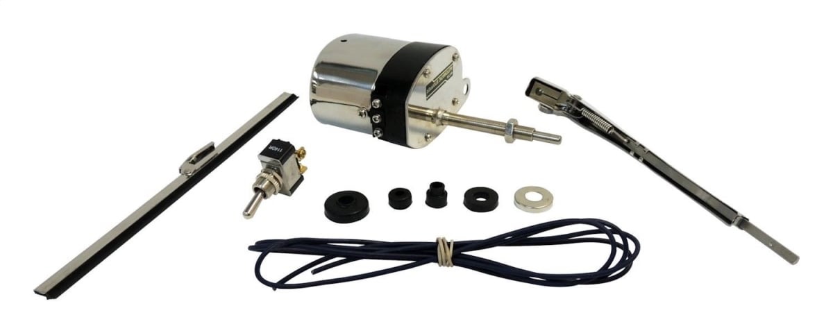 Front Wiper Motor Kit Stainless for 1941-1945 Willys MB