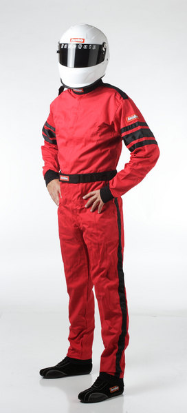110015 SFI-1 1-L Red Driving Suit, Large