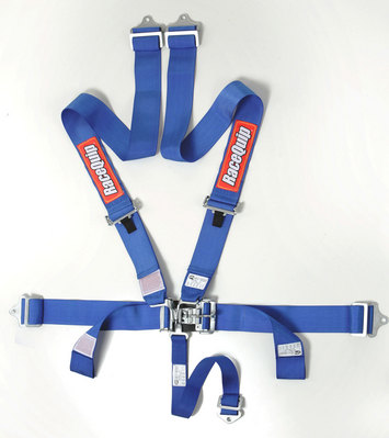711021 5-Point Latch & Link Harness Set, Blue