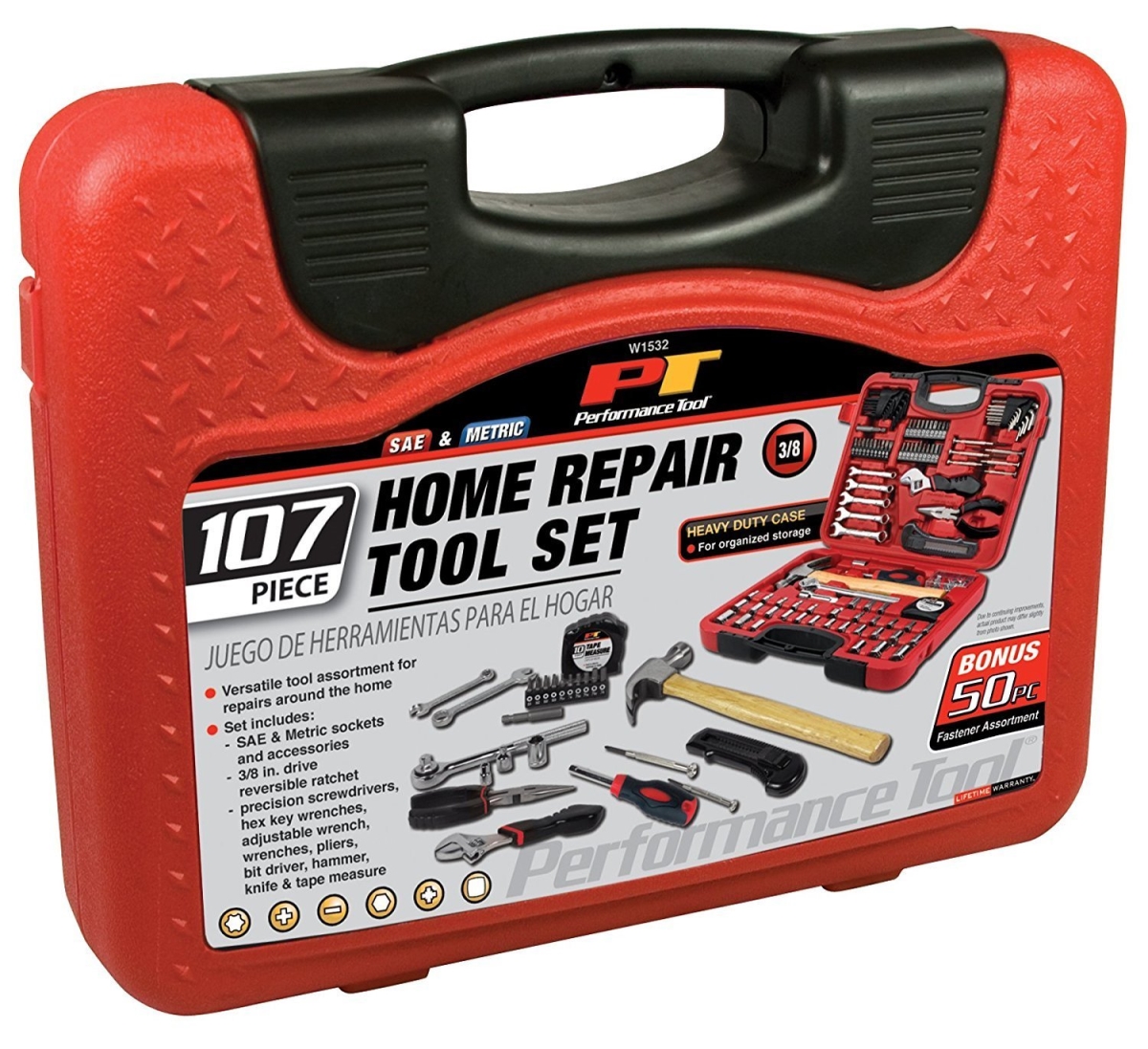 W1532 Home & Auto Tool Set