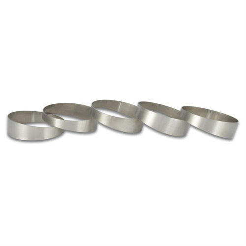 13276 4 in. Titanium Pie Cut Set - 5 Piece