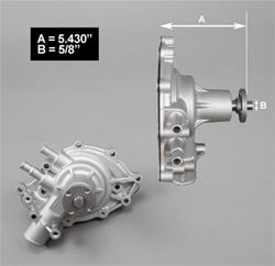 16330 1966-1968 Ford Bronco Mechanical Water Pumps