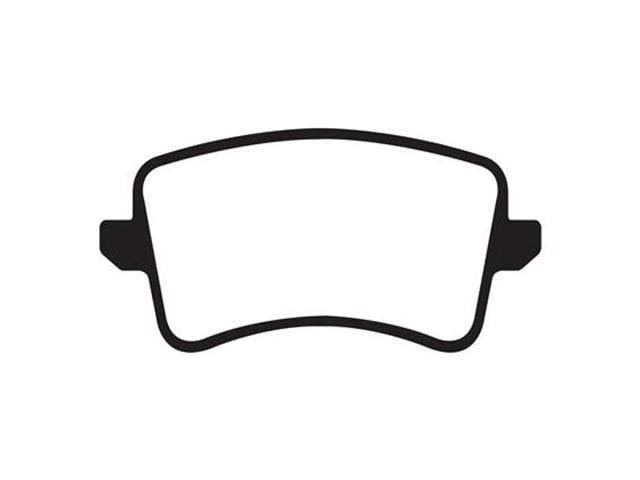 UD1386 2009-2016 Audi A4 Brake Pad Set - Rear