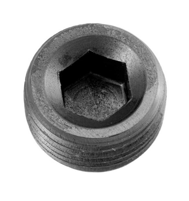FITTINGS 38 Inch Pipe Thread Size Anodized Black Set Of 2