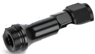 5100062 Long-Style Carburetor Fuel Inlet Fitting, Black