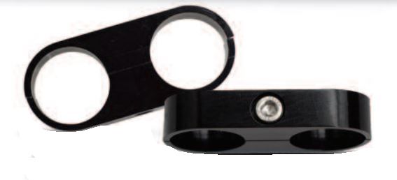 73008082 0.5 in. 08 to 08 Hose Separator, Black