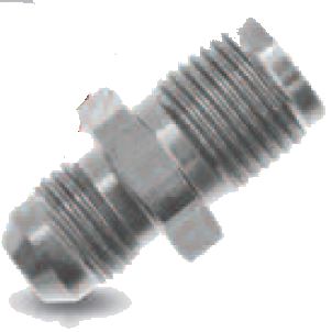 5060065 0.62 in. 06 An Male to 18 Adapter Fitting, Clear