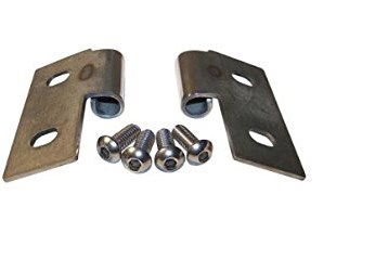RT34007 1959-1986 Jeep CJ Door Hinge Bracket Set