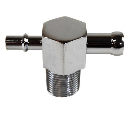 R4531 0.37 ft. T Fitting, Chrome