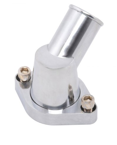 R6003 Aluminum Polished Water Neck for Chevy Small Block 2nd Generation