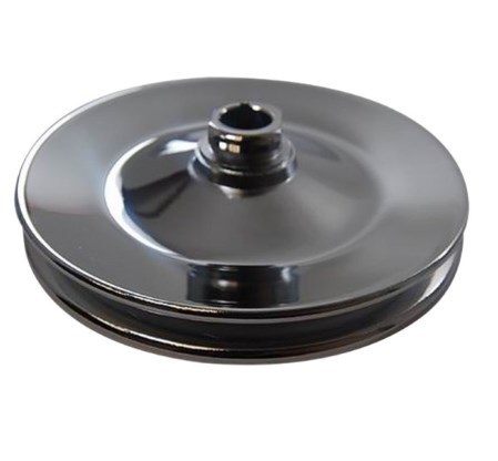 R8948 Power Steering Pulley for 1975-1979 Chevy B60, Chrome