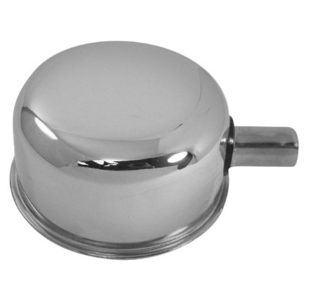 R9241 PCV Push-In Steel Breather, Chrome