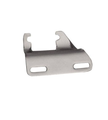 R9254 Chrome Steel Lower Alternator Bracket for 1969 Chevy Small Block