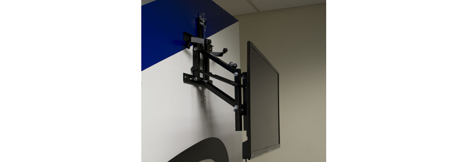 Ceiling Mount Drop Down Type Tilts Up To 50 Degree 176 Height x 133 Width x 52 Depth Overal