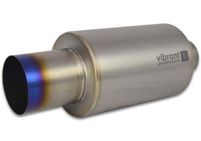 17562 Titanium Universal Muffler - Raw