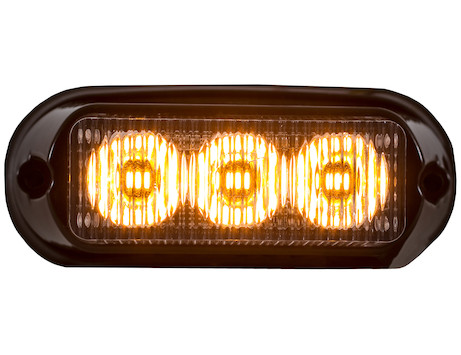8891120 3.87 in. 3 LED Mini Strobe Light, Amber