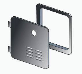 Girard RV Water Heater Door Installation Kit | Black, 10-Gal | Camping World