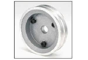 64110 Crankshaft Pulley with 50 Percent Reduction - Black