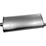 17809 Dual Inlet Universal Muffler Sound for 1984-1996 Ford E150 Econoline