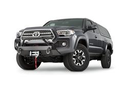 Warn Industries 100044 Tacoma Semi-Hidden Kit Winch Mounting Systems, Black