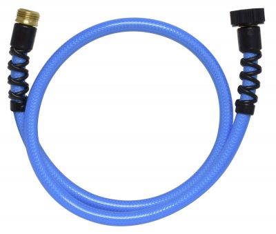 W018048 0.5 in. x 4 ft. Water Hose, Blue