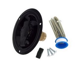 A010178LFV Fresh Water Inlet for RV Fresh Water System, Black