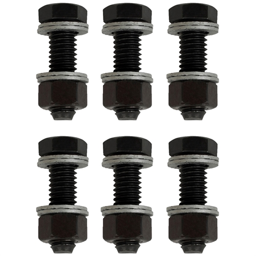 66757 Wedge-Locking Collector Bolts - Black