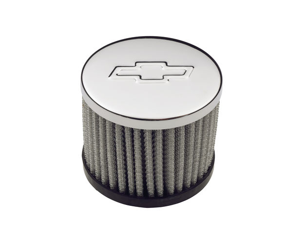 141622 Chevy Air Breather Filter, Chrome