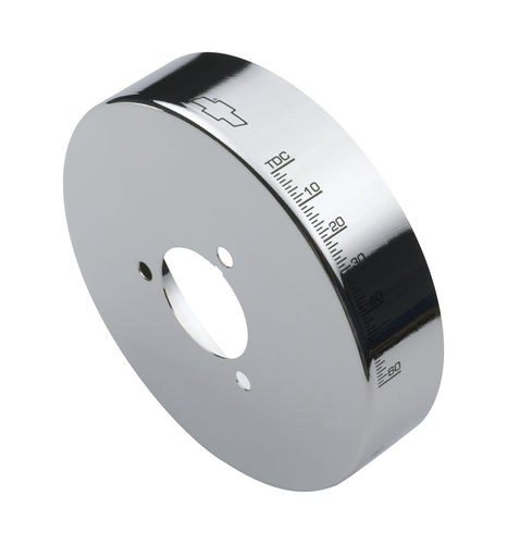 141726 8 in. Harmonic Balancer Cover for Small Block Chevy with Balancer