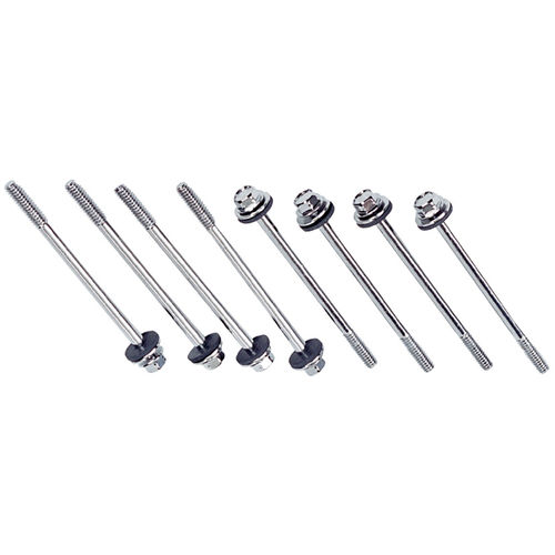 141133 1987-2000 Chevy 5.0L & 5.7L Centerbolt Mounting Bolts & Washers, Chrome