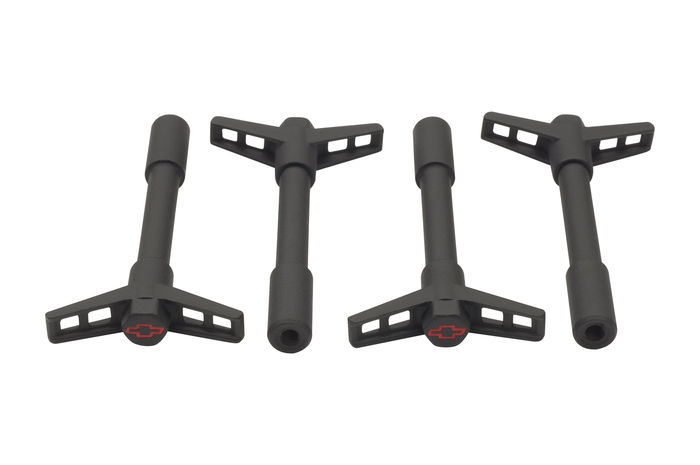 141756 Valve Cover Wing Nut, Black Crinkle