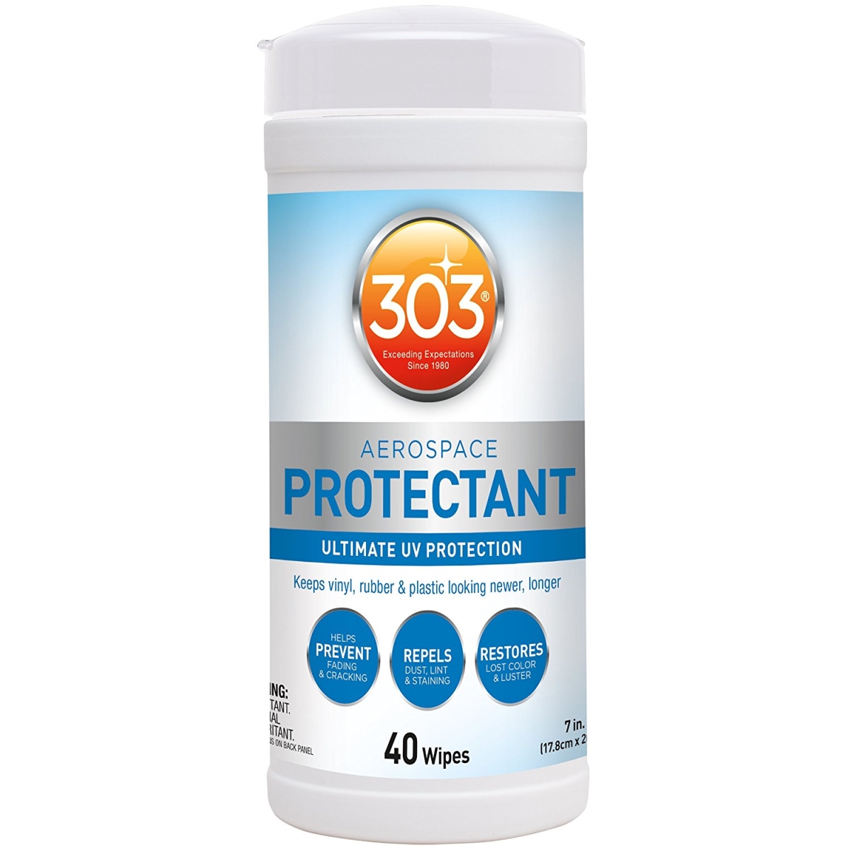 Picture of 303 Products 30321 Aerospace UV Protectant Wipes