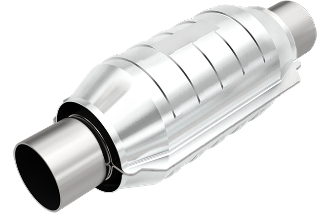 Exhaust 54305 Pre OBD-II Polished Universal Catalytic Converter