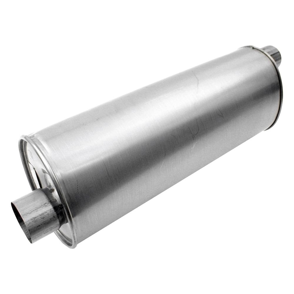 21577 Quiet-Flow Stainless Steel Oval Aluminized Exhaust Muffler for 2007 Chevrolet Avalanche