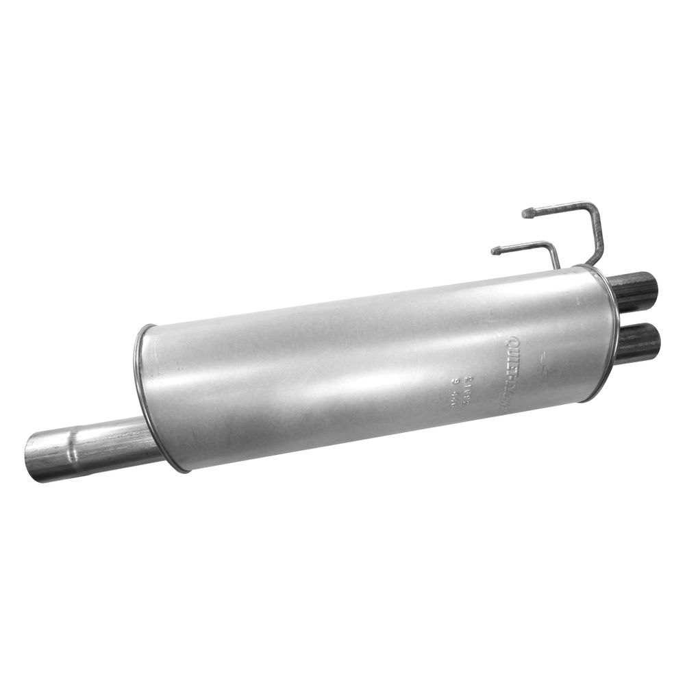 21692 Quiet-Flow Stainless Steel Oval Aluminized Exhaust Muffler for 2011-2017 Ram 1500