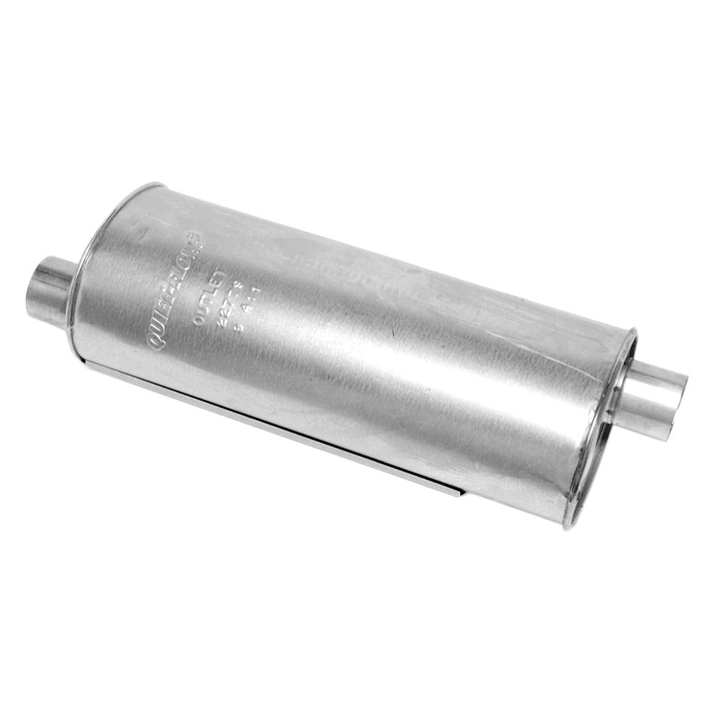 22779 Quiet-Flow Stainless Steel Oval Aluminized Exhaust Muffler for 1995 Chevrolet Tahoe