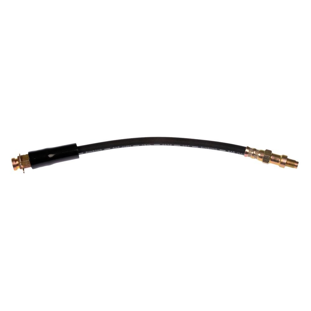 Dorman H621100 Front Driver Side Brake Hydraulic Hose for 2008-2017 Toyota Corolla, Black
