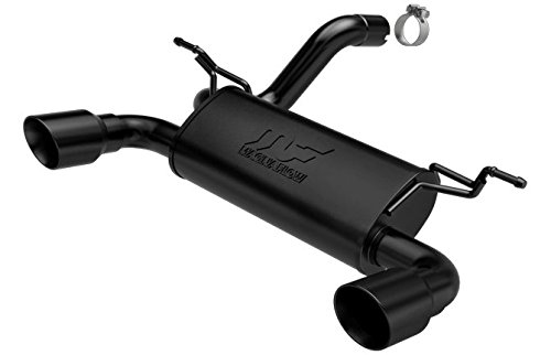 19388 Jeep Wrangler JL Axle-Back Exhaust System, Black