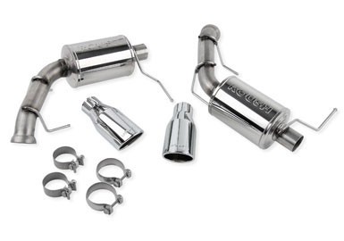 421127 Exhaust Kit Dual Axle- Back with Round Tips for 2011 Mustank