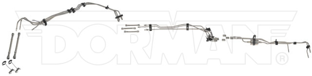 919840 94 in. Stainless Steel Fuel Line Kit