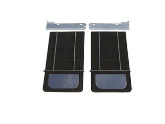 70735 Mud Flap Set, Black for 2007 - 2010 Chevy Silverado 2500 HD