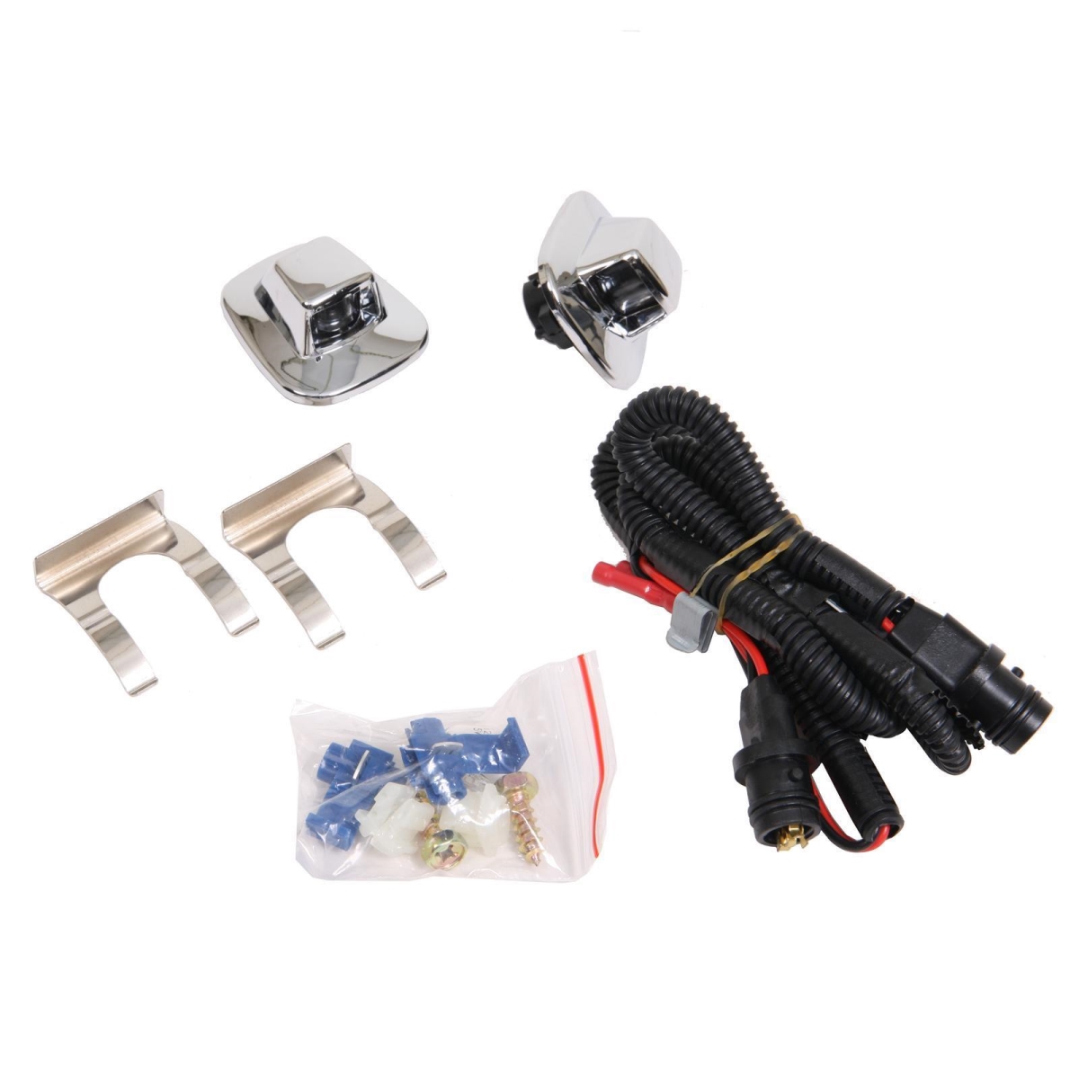 7153 12V License Plate Light Replacement Fey Perfect Match Bumper Kit
