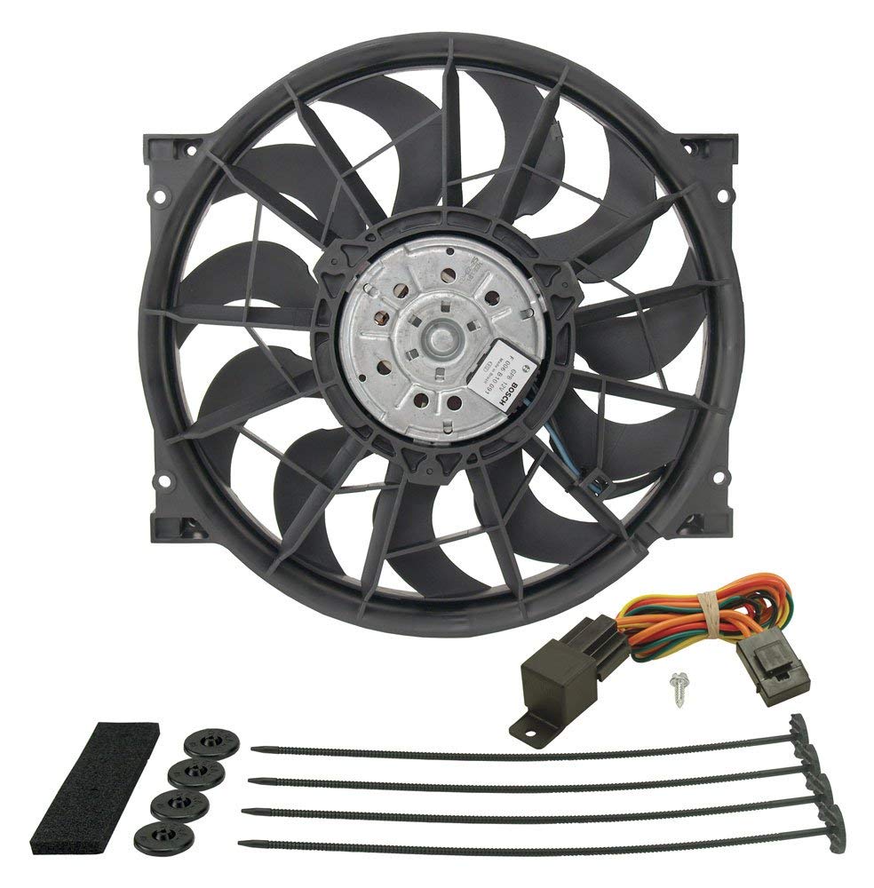 16925 High Output Single Radiator Pusher & Puller Fan with Standard Mount Kit
