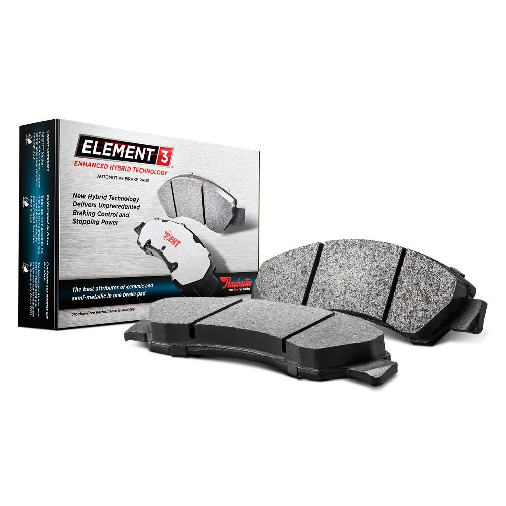 Picture of Raybestos EHT1847H Element3 Enhanced Hybrid Technology Front Disc Brake Pads for 2018 Hyundai Tucson