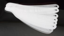 203213 2 mm Clear Helmet Face Shield Tear-Offs - Pack of 20