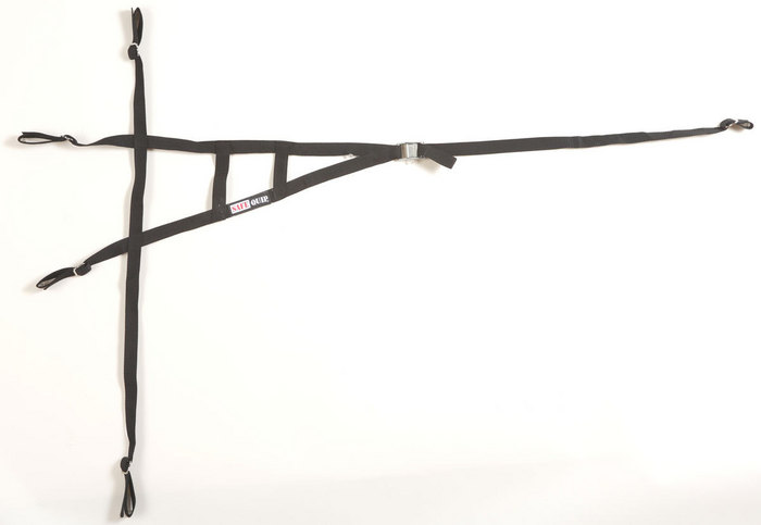 727001 Triangle Rollcage Net, Black